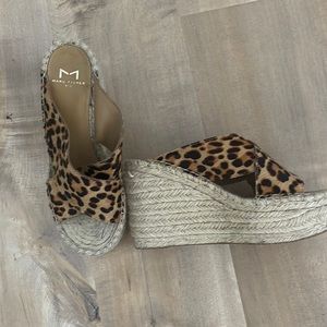 Marc Fisher wedge sandals